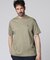 シルケットスムース ヘンリーネック 　Tシャツ