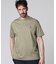 シルケットスムース ヘンリーネック 　Tシャツ