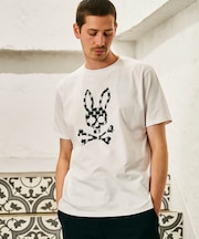 3DドットシルエットバニーTシャツ