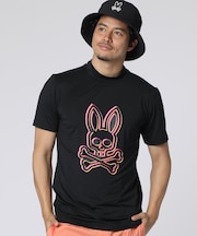 [GOLF] 3Dカラーロゴ 　モックネックTシャツ