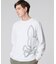 ビッグシルエットロゴ 　ロングスリーブTシャツ