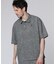 Dot Airメッシュ　メランジ　ポロカラーシャツ