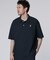 Dot Airメッシュ　メランジ　ポロカラーシャツ