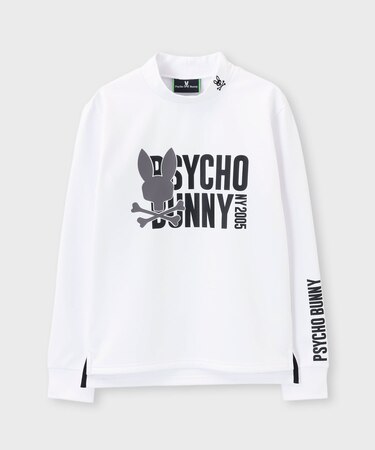 【公式】[GOLF][WOMEN]シグネチャーアートワーク 　モックネックＴシャツ