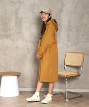 [WOMEN]ダンボール フーデッド 　ワンピース
