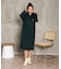 [WOMEN]ダンボール フーデッド 　ワンピース