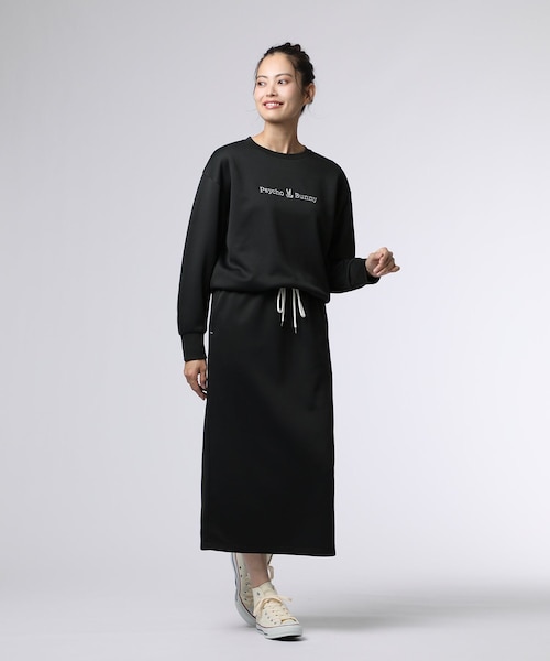 WOMEN]クルーネックロングワンピース｜サイコバニーのアウトレット通販