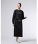 [WOMEN]クルーネックロングワンピース