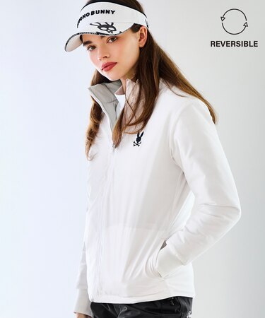 【公式】[GOLF][WOMEN]ストレッチタフタリバーシブル 　中綿ブルゾン