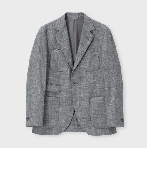 WOOL SILK LINEN HUNTING JACKET [ホップサック ハンティング