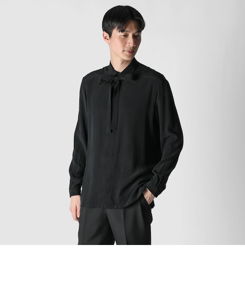新品16AW ランバン コレクションライン シルク レース シャツ 516O▲ ランバン・コレクション/シャツ・ブラウスのアウトレット通販｜三井