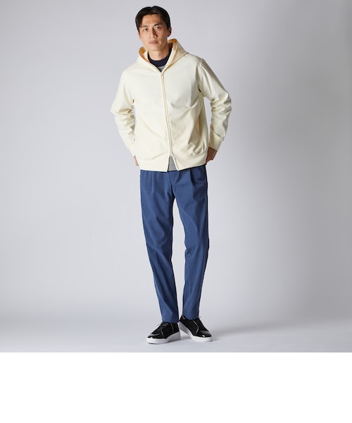 TRICOT CORDUROY ZIP UP HOODIE｜ランバン・コレクションの