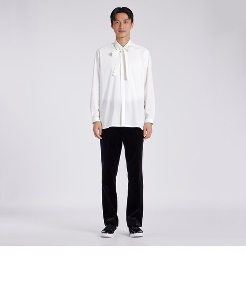 新品16AW ランバン コレクションライン シルク レース シャツ 516O▲ ランバン・コレクション/シャツ・ブラウスのアウトレット通販｜三井