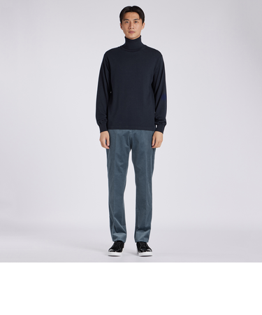 EFMW TURTLE NECK KNIT [エクストラファインメリノ タートルネック]