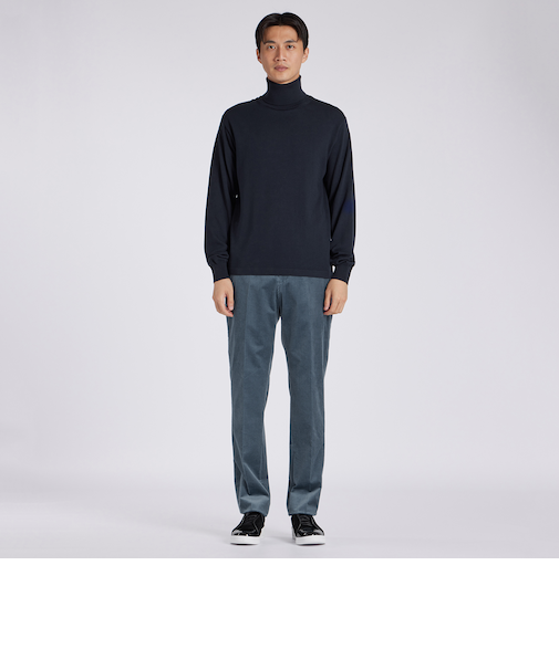 EFMW TURTLE NECK KNIT [エクストラファインメリノ タートルネック]