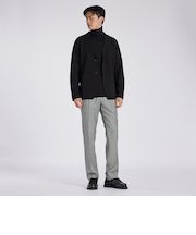 EFMW MILANO RIB KNIT JACKET [エクストラファインメリノ ニットジャケット]