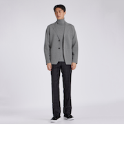 EFMW MILANO RIB KNIT JACKET [エクストラファインメリノ ニットジャケット]