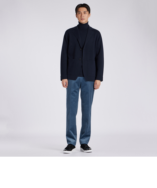 ジャケット・アウター +CLOTHET Milano Rib Knit Jacket スビンプラチナム ミラノリブニットジャケット | ＋CLOTHET ONLINE