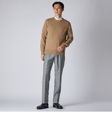 CASHMERE CREW NECK 　KNIT