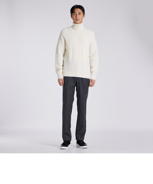 TURTLE NECK ALAN KNIT