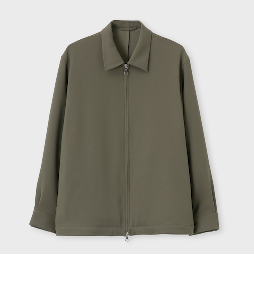 ポリエステル 2WAYストレッチ ジップジャケット