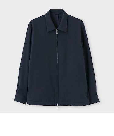 ポリエステル 2WAYストレッチ ジップジャケット