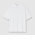 GIZA COTTON MOCK NECK KNIT TEE