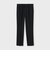 WOOL SERGE TAPERED SLACKS