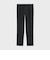 WOOL SERGE TAPERED SLACKS