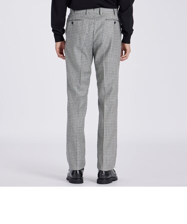 SHEPHERD CHECK TAPERED 　SLACKS