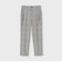 GLEN PLAID  COMFORT TAPERED SLACKS [グレンチェック テーパードパンツ]