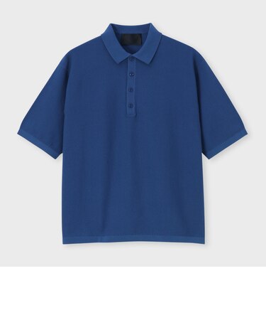 DEMON PIQUE POLO COLLAR 　S／S SWEATER [鬼カノコ SSポロセーター]