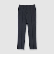WOOL TROPICAL STRETCH TAPERED SLACKS
