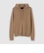 CASHMERE ZIP UP KNIT 　HOODIE