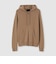 CASHMERE ZIP UP KNIT 　HOODIE