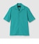 HIGH-TWIST JERSEY OPEN NECK SHIRT