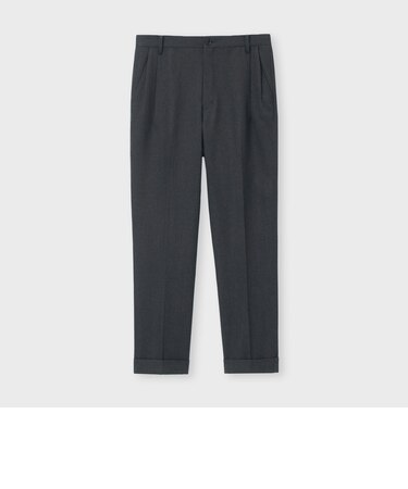 WOOL CALZE COMFORT TAPERED SLACKS [カルゼ テーパードパンツ]