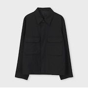 WOOL FLANNEL SHIRT 　BLOUSON
