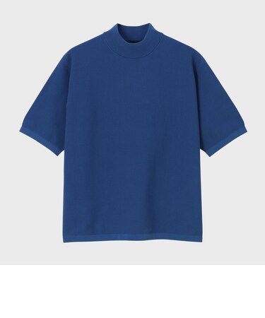 DEMON PIQUE MOCK NECK 　S／S SWEATER [鬼カノコ モックネック SSセーター]