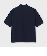 DEMON PIQUE MOCK NECK 　S／S SWEATER [鬼カノコ モックネック SSセーター]