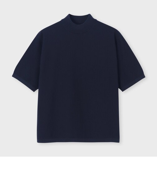 DEMON PIQUE MOCK NECK 　S／S SWEATER [鬼カノコ モックネック SSセーター]