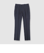 WOOL LYOCELL TAPERED SLACKS