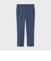 WOOL SILK GUN CLUB CHECK TAPERED  SLACKS [ウールシルク ガンクラブパンツ]