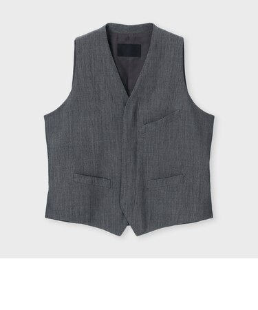 WOOL MOHAIR EMSEMBLE  VEST  [ウールモヘア ベスト]