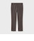 WOOL SILK CHAMBRAY TAPERED  SLACKS [ウールシルク シャンブレーパンツ]