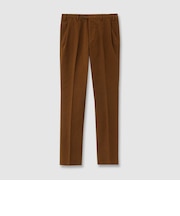 DIAGONAL MOLESKIN TAPERED 　SLACKS