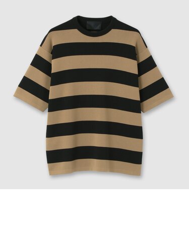 BOLD STRIPE KNIT TEE