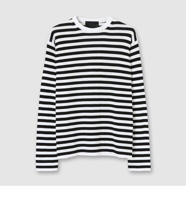 FRENCH STRIPE CREW NECK SWEATER