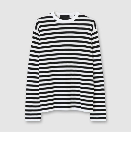 FRENCH STRIPE CREW NECK SWEATER