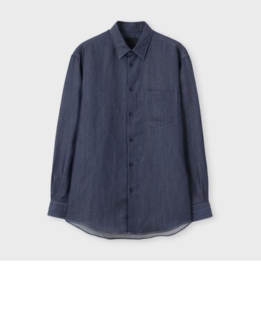 CUPRA／WASHI  DENIM SHIRT [和紙デニム LSシャツ]